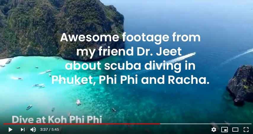 Tauchvideo von Phuket und PhiPhi